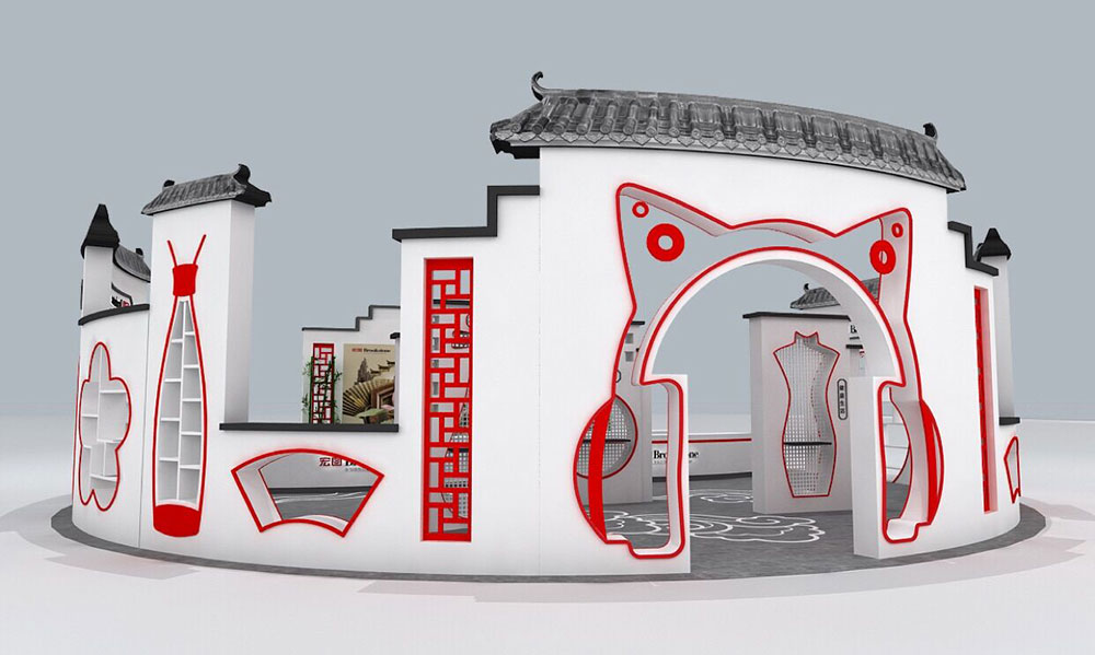 商超布置效果图2-上海展台建设