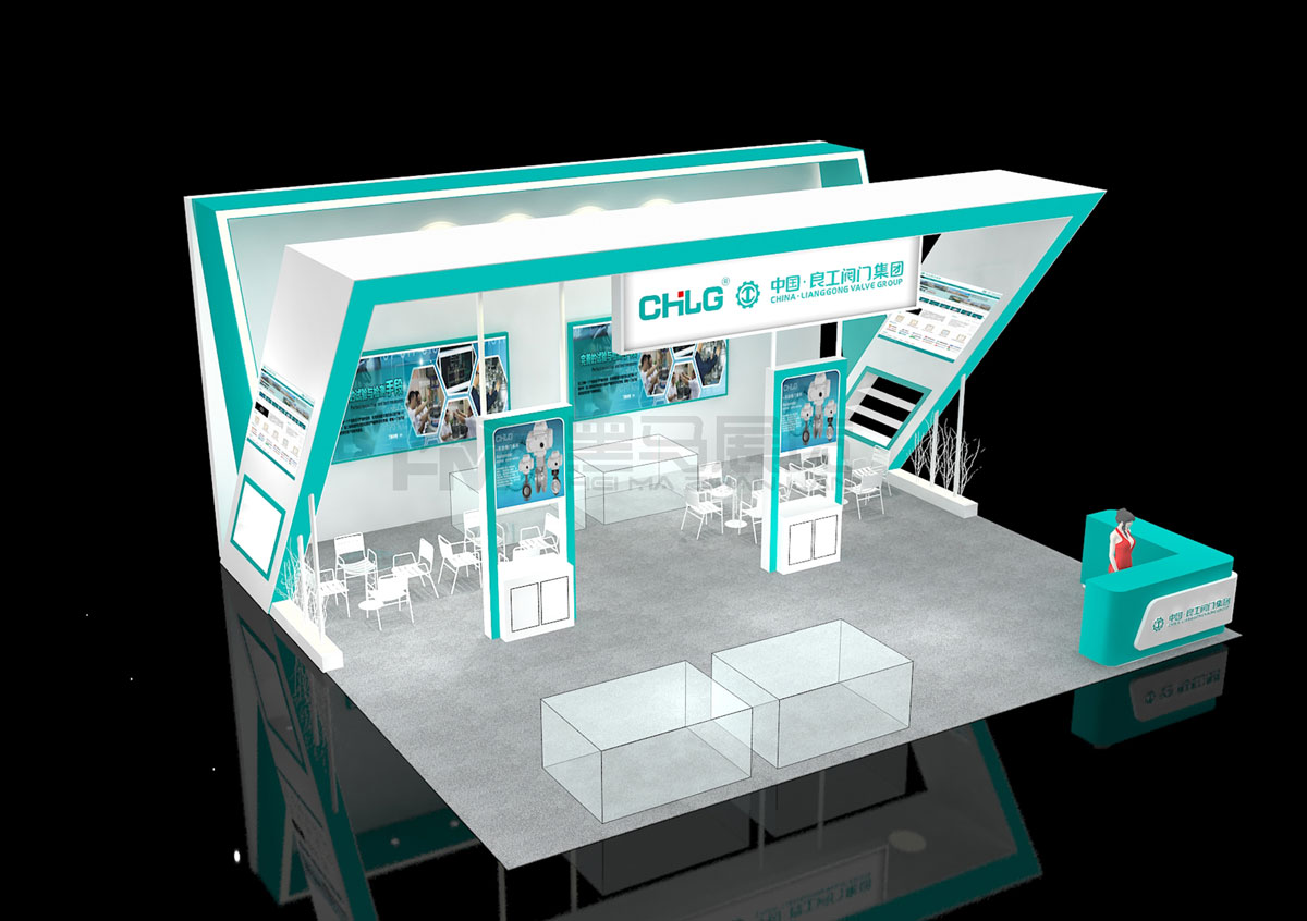 良工阀门-上海展厅设计搭建