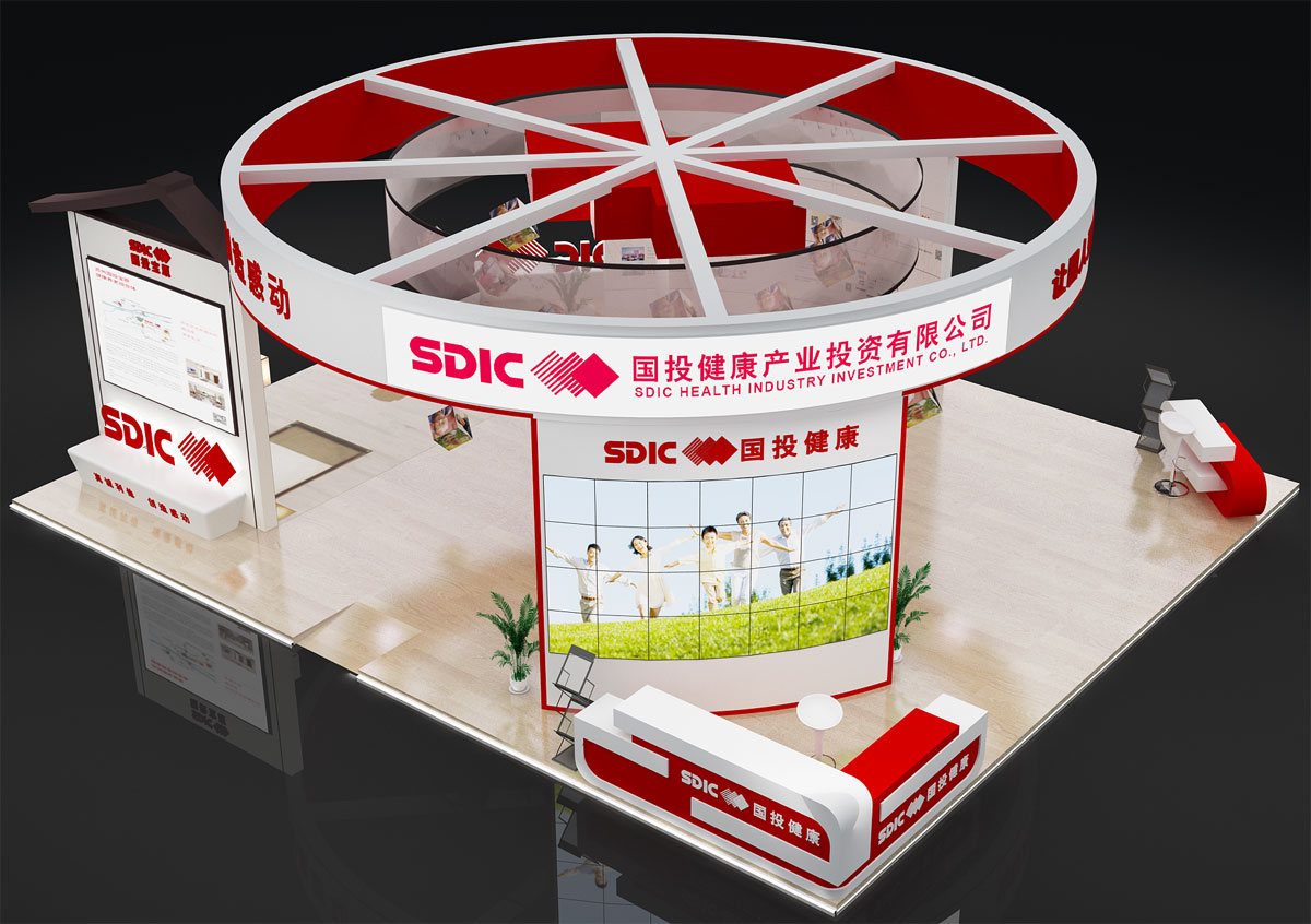 国宝投原-上海展台设计