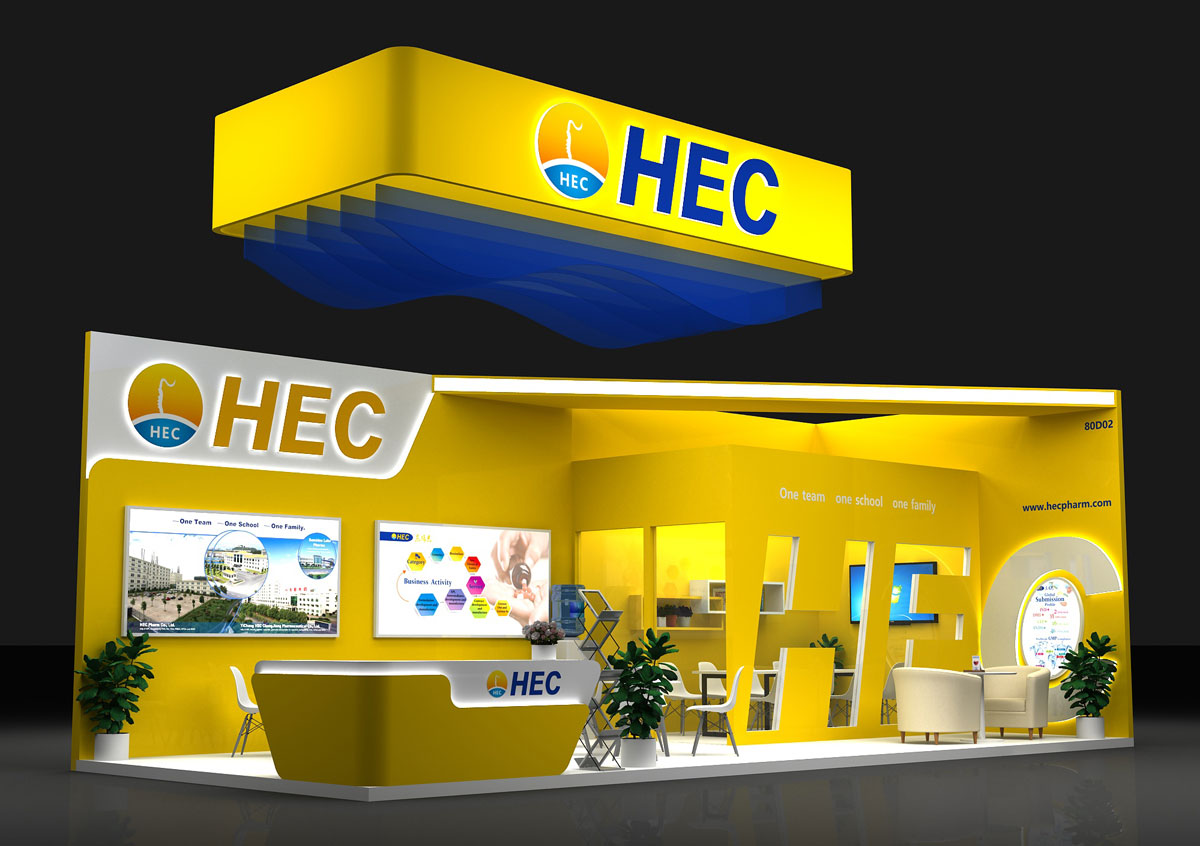 HEC东阳光_苏州展位设计搭建