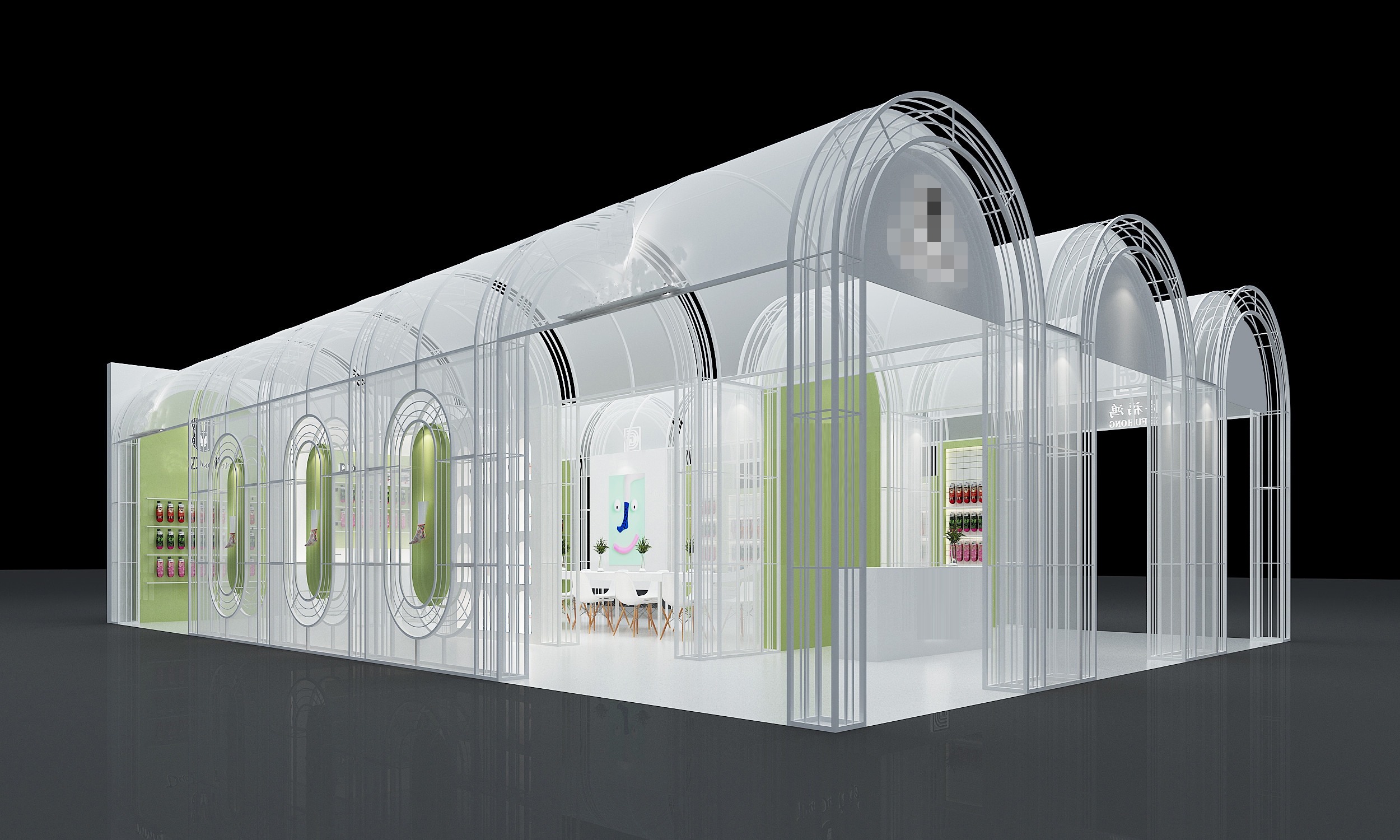 美国展台展会建设
